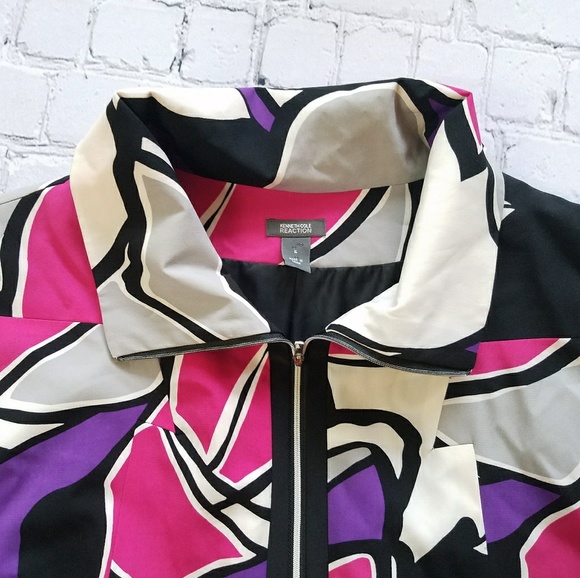 Kenneth Cole Reaction NEW Puffy Crop Jacket Sz 6 - Picture 5 of 8